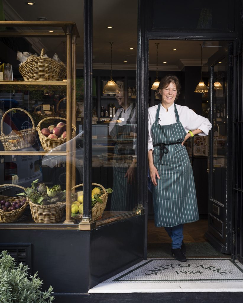 Sally at her Shop in Kensington