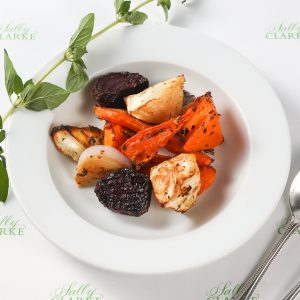 Roasted root vegetables