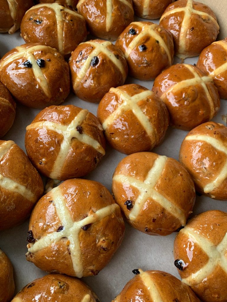Hot cross buns