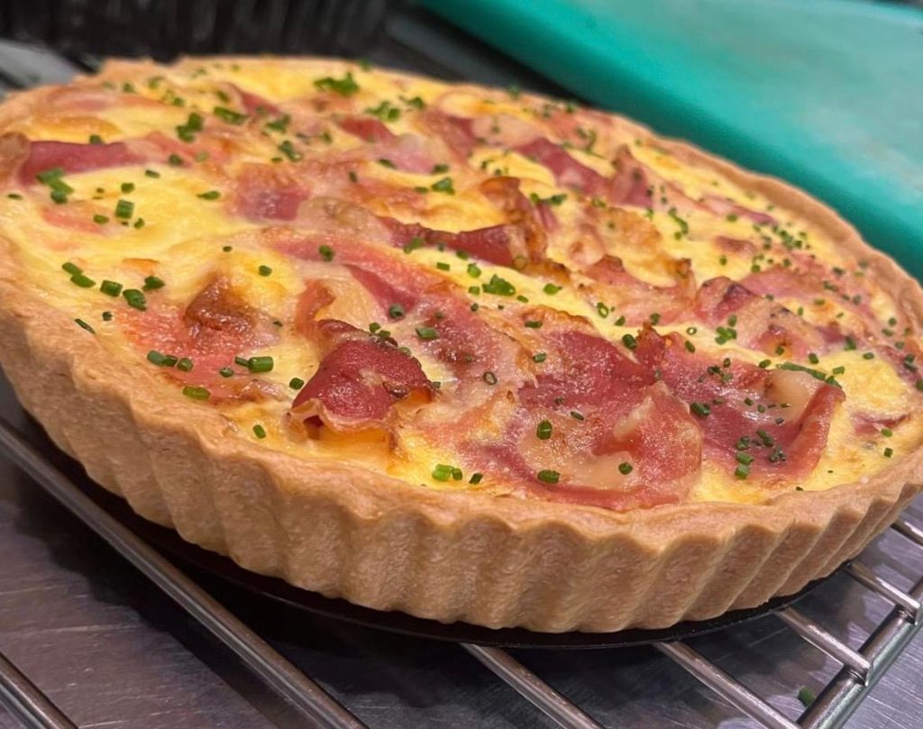 Quiche Lorraine – with Pancetta and Gruyere