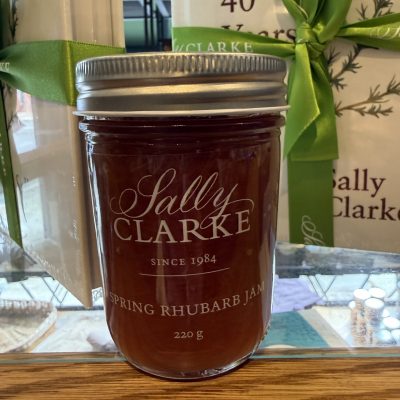 Spring rhubarb jam